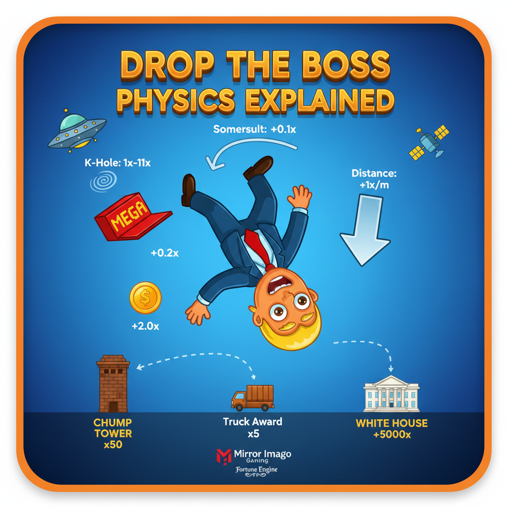 Drop the Boss physics falling mechanics explained