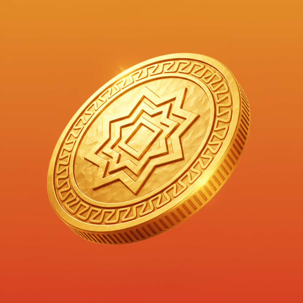Golden Coin symbol
